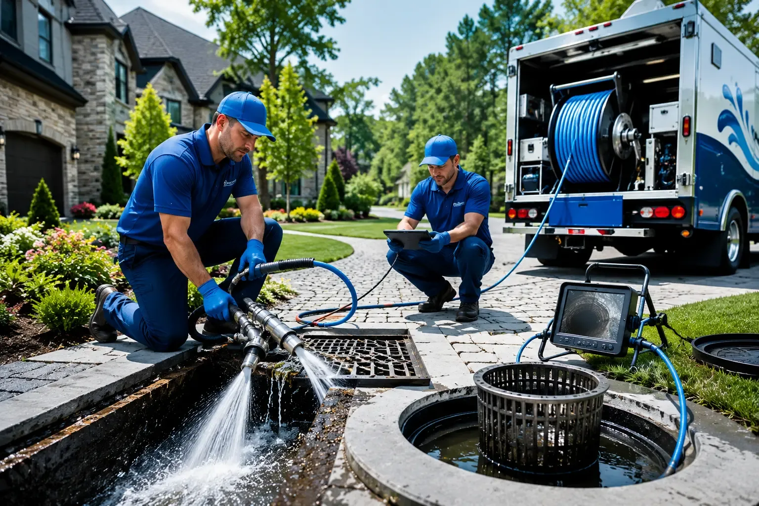 Local outdoor drain cleaning professionals in Grand Bay, AL